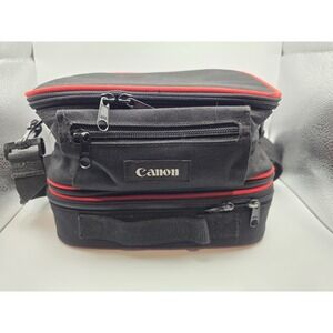 Canon Video Camera Shoulder Bag Shoulder Strap Pockets Multi Compartment